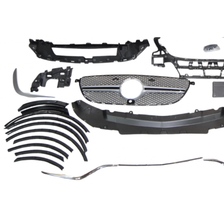 Kit De Carrocería Mercedes W166 GLE 2014-2018 look AMG E63 ABS