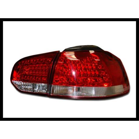 Pilotos Traseros Volkswagen Golf 6  Led Red