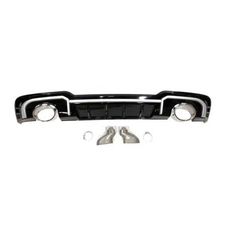 Difusor Trasero Audi A3 2016-2019 Sportback Sline Look RS3