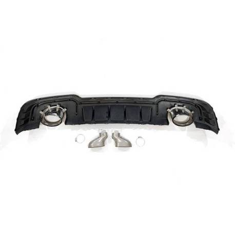 Difusor Trasero Audi A3 2016-2019 Sportback Sline Look RS3