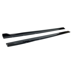 Difusor Taloneras Mercedes W177 Look Amg A45 Negro Brillante