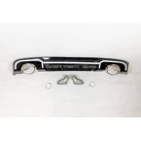 Difusor Trasero Audi A3 2016-2019 Sportback Look RS3