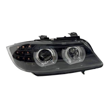 Faros Delanteros Luz De Dia BMW E90 '09-11 Xenon DRL Black