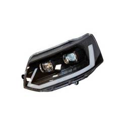Faros Delanteros Luz De Dia Volkswagen T5 09-16 Black