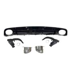 Difusor Trasero Audi A6 / A6 Avant Look RS6 2015-2018 C7 S-Line ABS