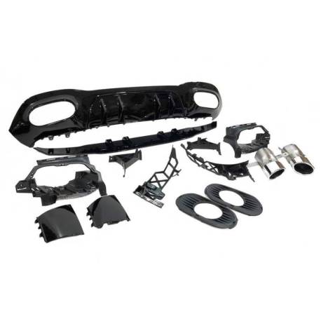 Difusor Trasero Mercedes W177 Look AMG A35