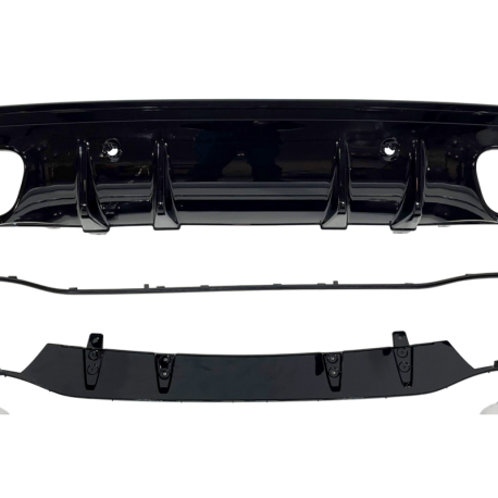 Difusor Trasero Mercedes W205 2019 4P / SW Look C63 ABS
