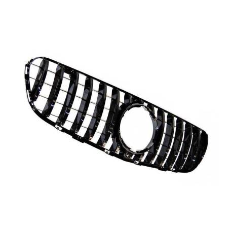 Parrilla Mercedes GLC X253 2015-2019 Look GT Negro Brillante