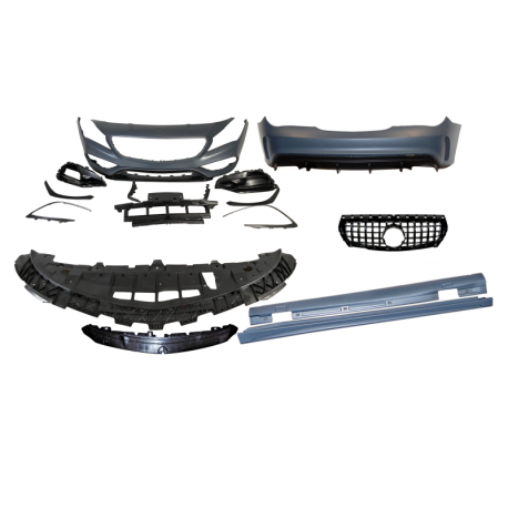 Kit Carrocería Mercedes W117 13-16 4P / SW LCI Look AMG A45 Parrilla
