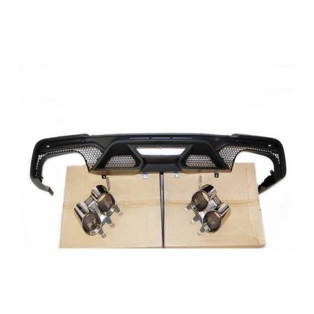 Difusor Trasero Ford Mustang 2018+ look GT500