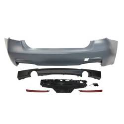 Paragolpes Trasero BMW F30 Look M-Tech Doble Salida