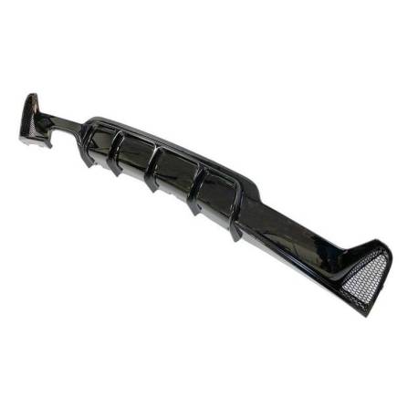 Difusor Trasero BMW F32 / F33 / F36 Look M Performance Brillante Negro
