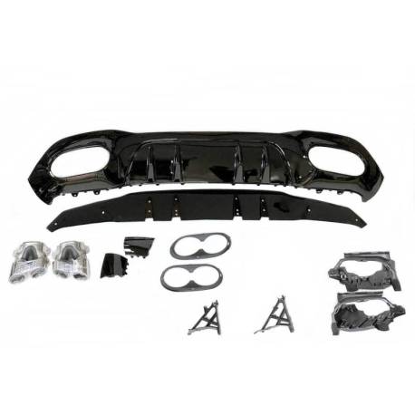 Difusor Trasero Mercedes W177 Look AMG A45