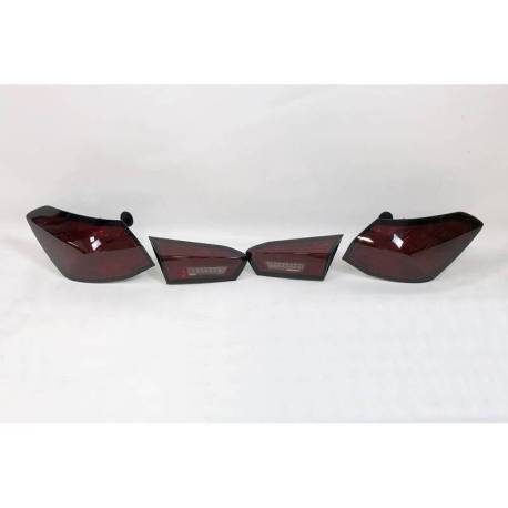 Pilotos Traseros Ford Focus MK4 2018 Intermitente Secuencial Led Red/Smoked