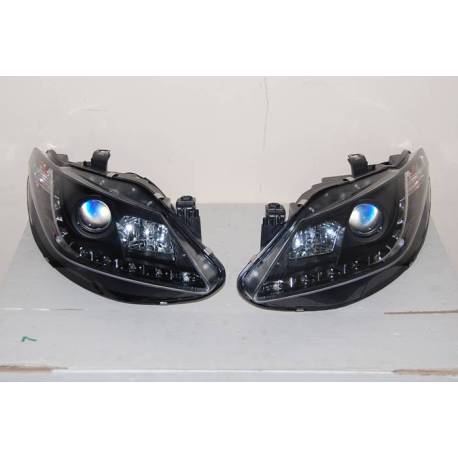 Faros Delanteros Luz De Dia Seat Ibiza '09 6J