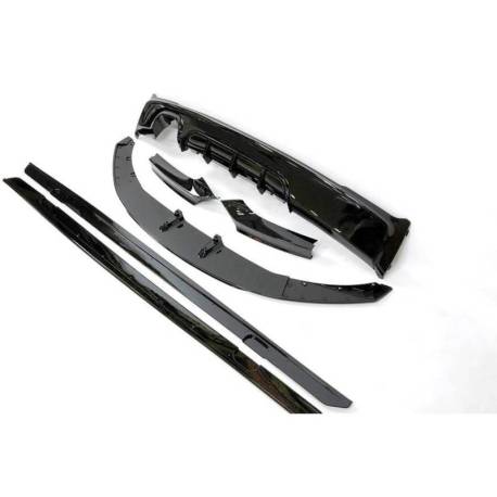 Kit De Carrocería BMW F22 / F23 Look M Performance Brillante Negro 1 Salida