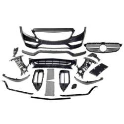 Paragolpes Delantero Mercedes W205 2014-2018 Coupe / 4P / SW look AMG C63