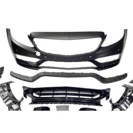 Paragolpes Delantero Mercedes W205 2014-2018 Coupe / 4P / SW look AMG C63