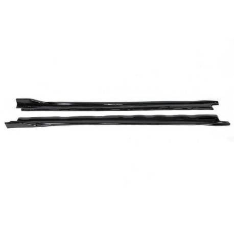 Difusor Taloneras Volkswagen Golf 8 Pro Rline Gti Negro Brillante