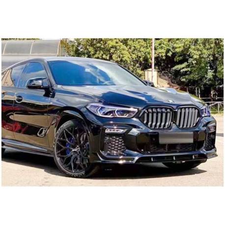 Kit De Carrocería BMW G06 X6 Look M Performance Brillante Negro