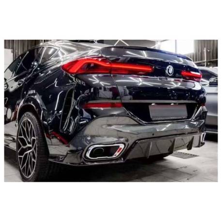 Kit De Carrocería BMW G06 X6 Look M Performance Brillante Negro