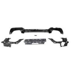 Difusor Trasero BMW G20 / G21 340 Look M Performance Brillante Negro