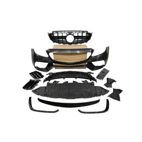 Paragolpes Delantero Mercedes W213 4p 2016-2019 / C238 look AMG E63