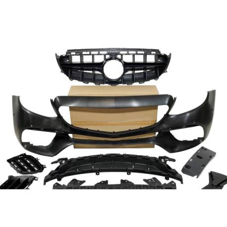 Paragolpes Delantero Mercedes W213 4p 2016-2019 / C238 look AMG E63
