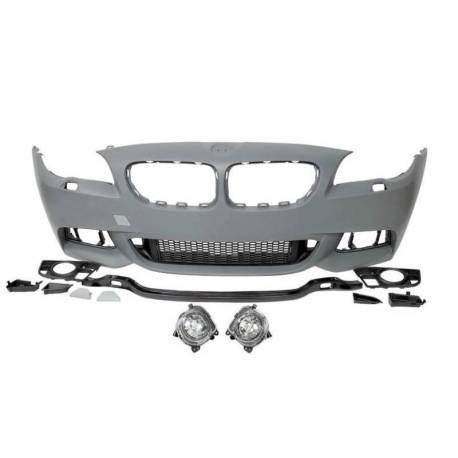 Paragolpes Delantero BMW F10/F11/F18 10-16 Look M-Tech Antinieblas