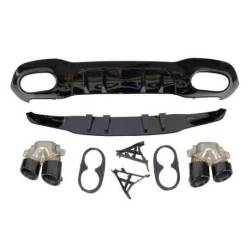 Difusor Trasero Mercedes W177 Look AMG A45