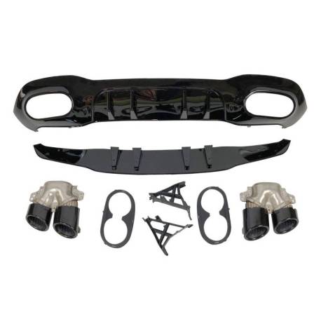 Difusor Trasero Mercedes W177 Look AMG A45