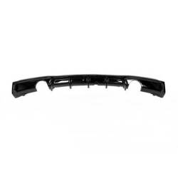 Difusor Trasero BMW F30 / F31 Look M Performance 2 Salidas Brillante Negro