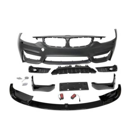 Paragolpes Delantero BMW F32 F33 F36 Look M4 II Lip spoiler