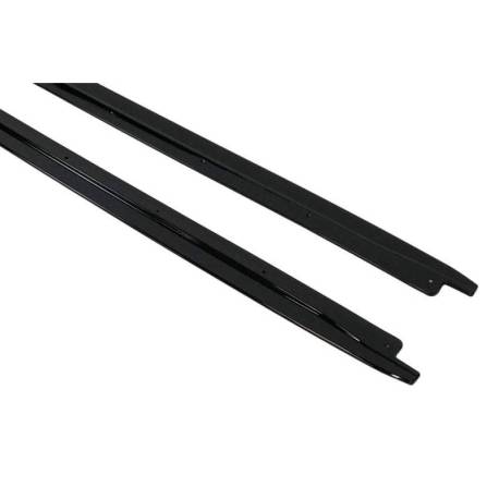 Difusor Taloneras BMW X6 F16 Look M-Performance Negro Brillante