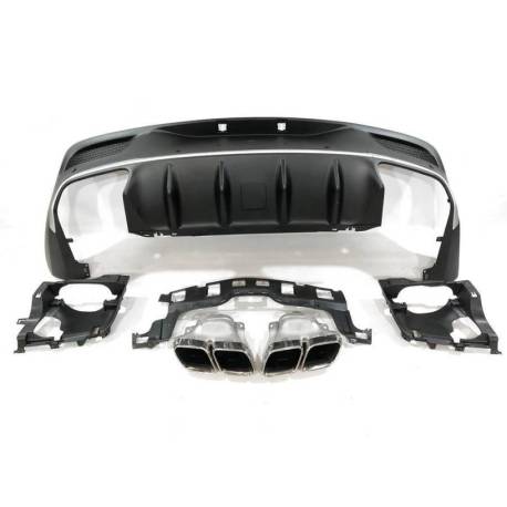 Difusor Trasero Mercedes C167 GLE 2020 Colas