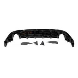 Difusor Trasero Volkswagen Golf 7.5 GTI Negro Brillante