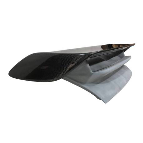 Portón Fibra Porsche 911 / 997 2005-2008 Look GT2 Con Alerón Carbono