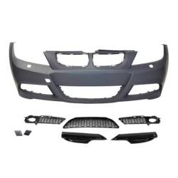 Paragolpes Delantero BMW E90 / E91 05-08 Look M-Tech Punteras Lavafaros ABS