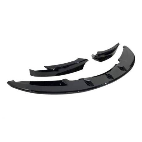 Spoiler Delantero BMW E82 / E88 Look M PERFORMANCE Brillante Negro