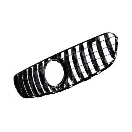 Parrilla Mercedes GLC X253 2015-2019 Look GT Negro Brillante