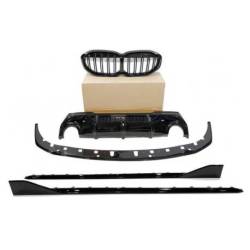 Kit De Carrocería BMW F40 Look M Performance Negro Brillante
