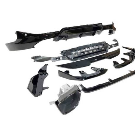 Kit De Carrocería BMW G42 Coupe Look M Performance Brillante Negro