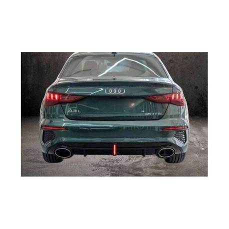 Difusor Trasero Audi A3 Sedan 2021+ SLine Look RS3 ABS