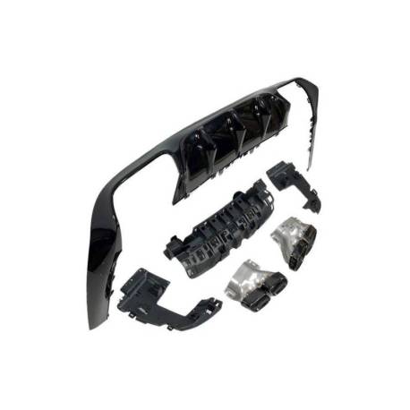 Difusor Trasero Mercedes W213 COUPE C238 look AMG E63