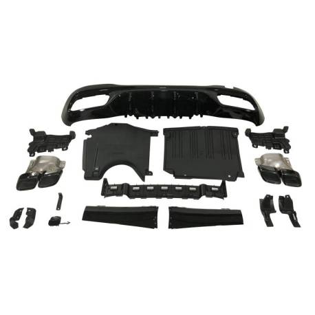 Difusor Trasero Mercedes W206 Sedan / SW Look C63