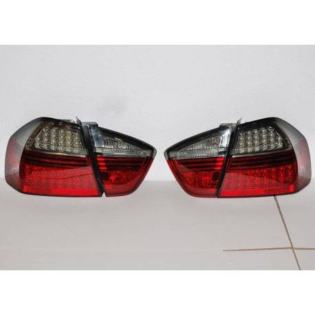 Pilotos Traseros BMW E90 05 4P Led Red Smoked