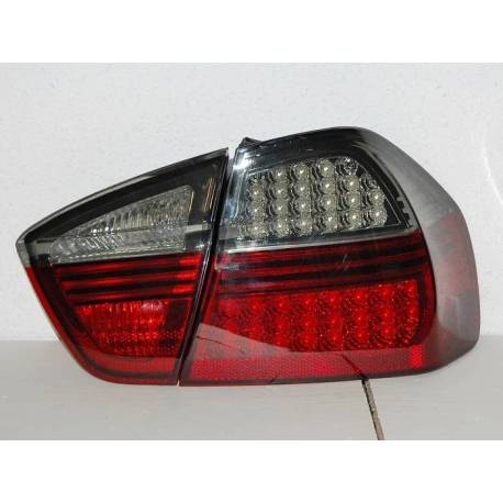 Pilotos Traseros BMW E90 05 4P Led Red Smoked