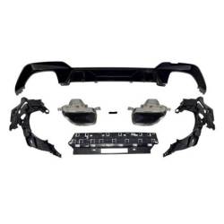 Difusor Trasero BMW G20 / G21 340 Look M Performance Brillante Negro