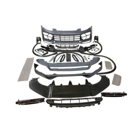 Paragolpes Delantero Porsche Cayenne 2011-2014 Look 2020 Turbo Spoiler