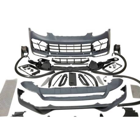 Paragolpes Delantero Porsche Cayenne 2011-2014 Look 2020 Turbo Spoiler